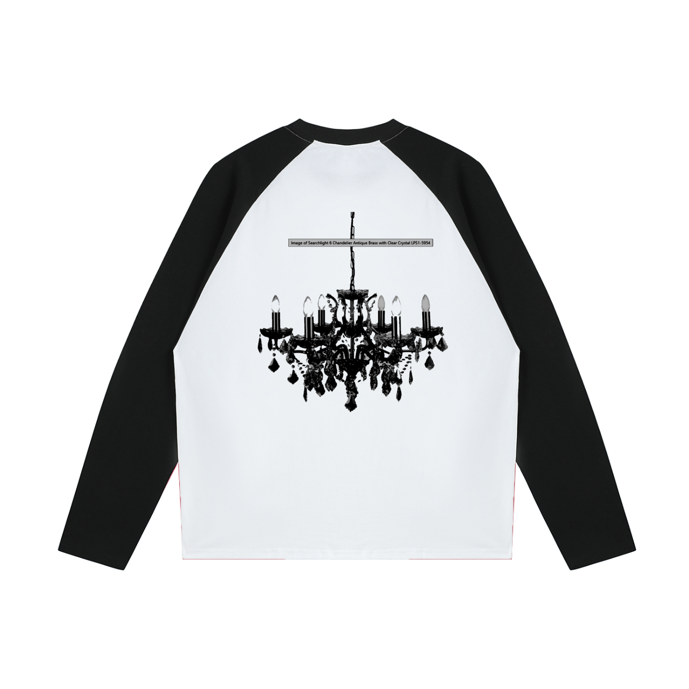 chandelier long tee