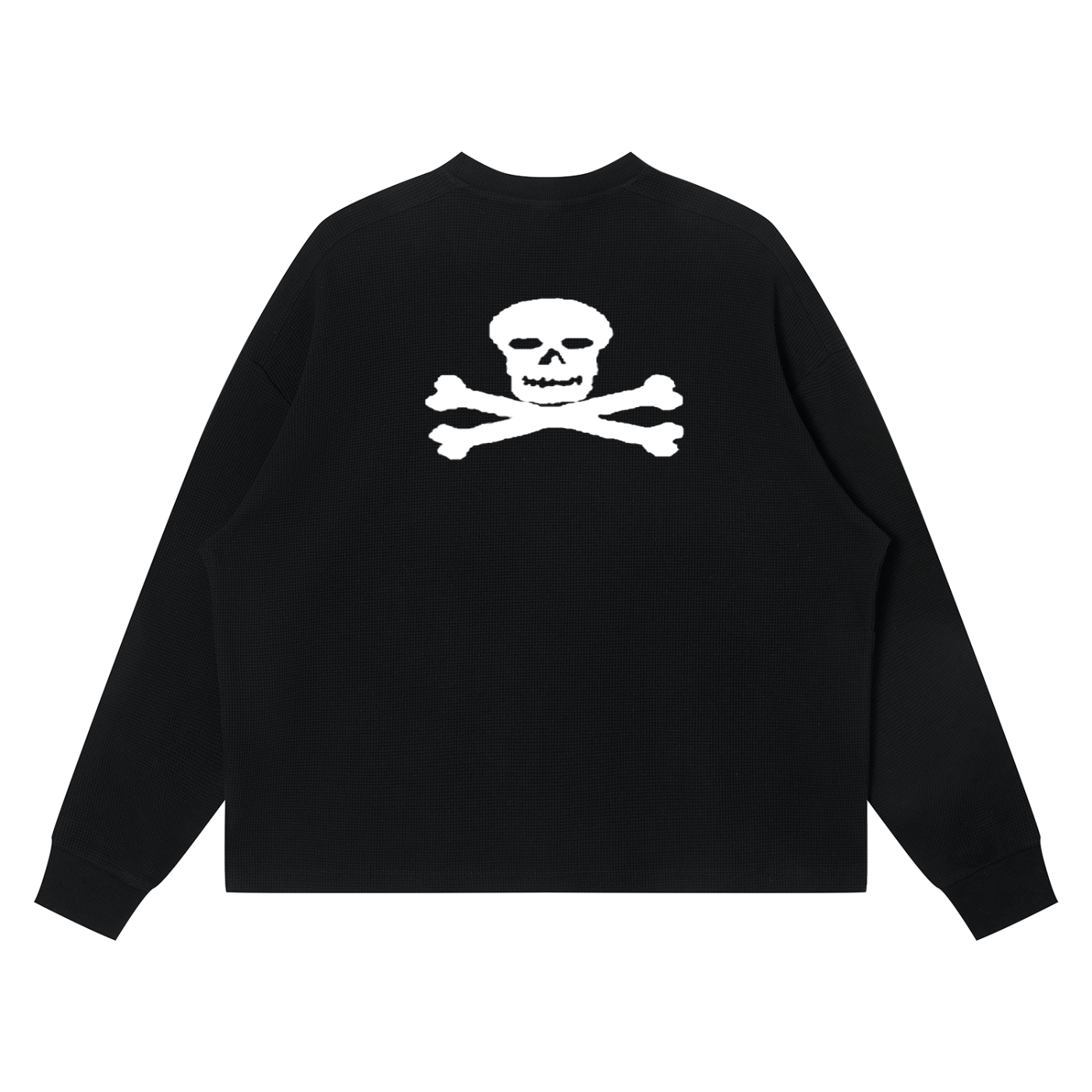 camo skull long tee