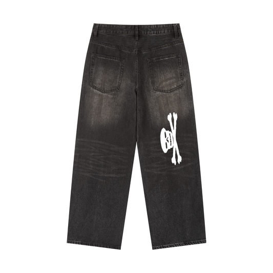 skull denim