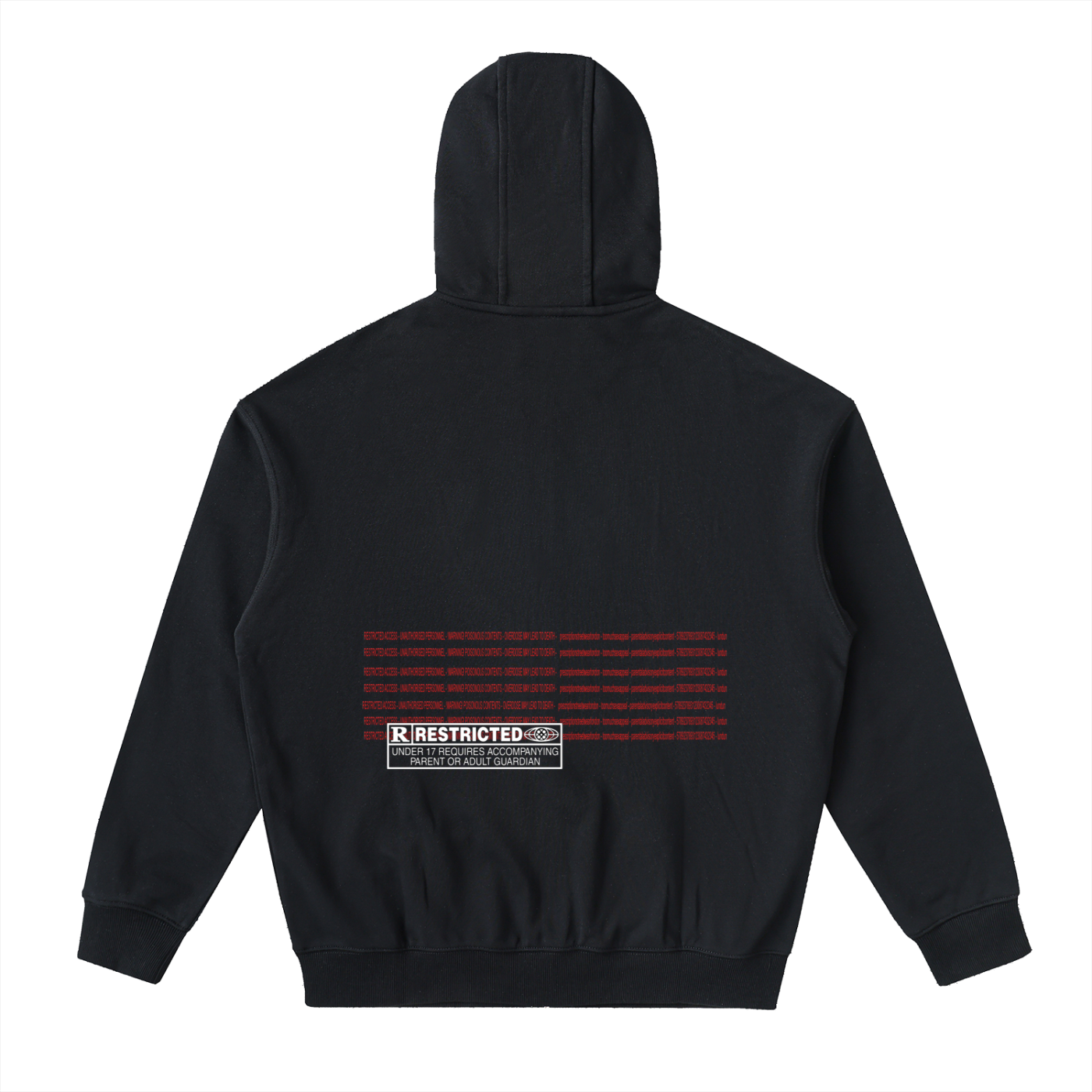 restricted zip hood